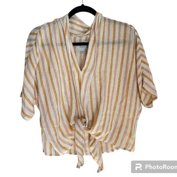 Rails June Linen Top - Picture 3 of 8